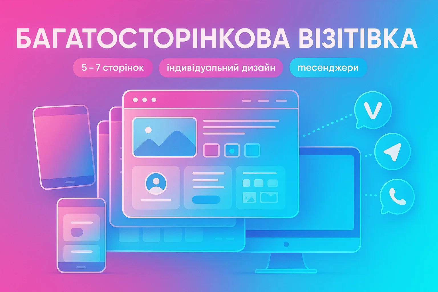 Багатосторінкова візитка